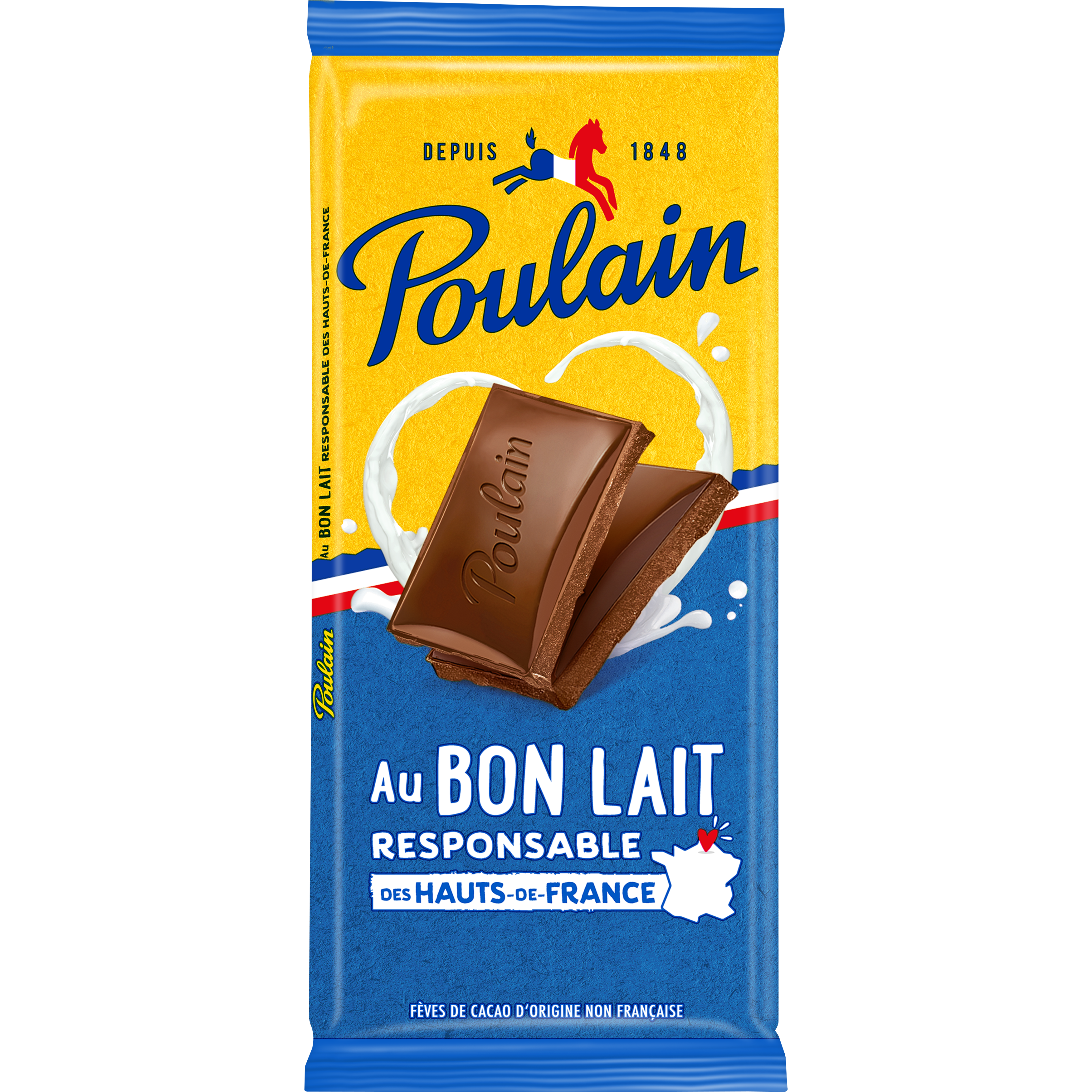 Poulain au Bon Lait - Tablette chocolat| La Boutique Carambar & Co