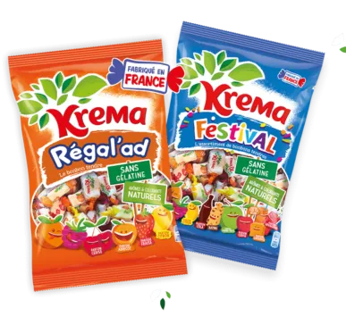 Krema Regalad bonbons vegan