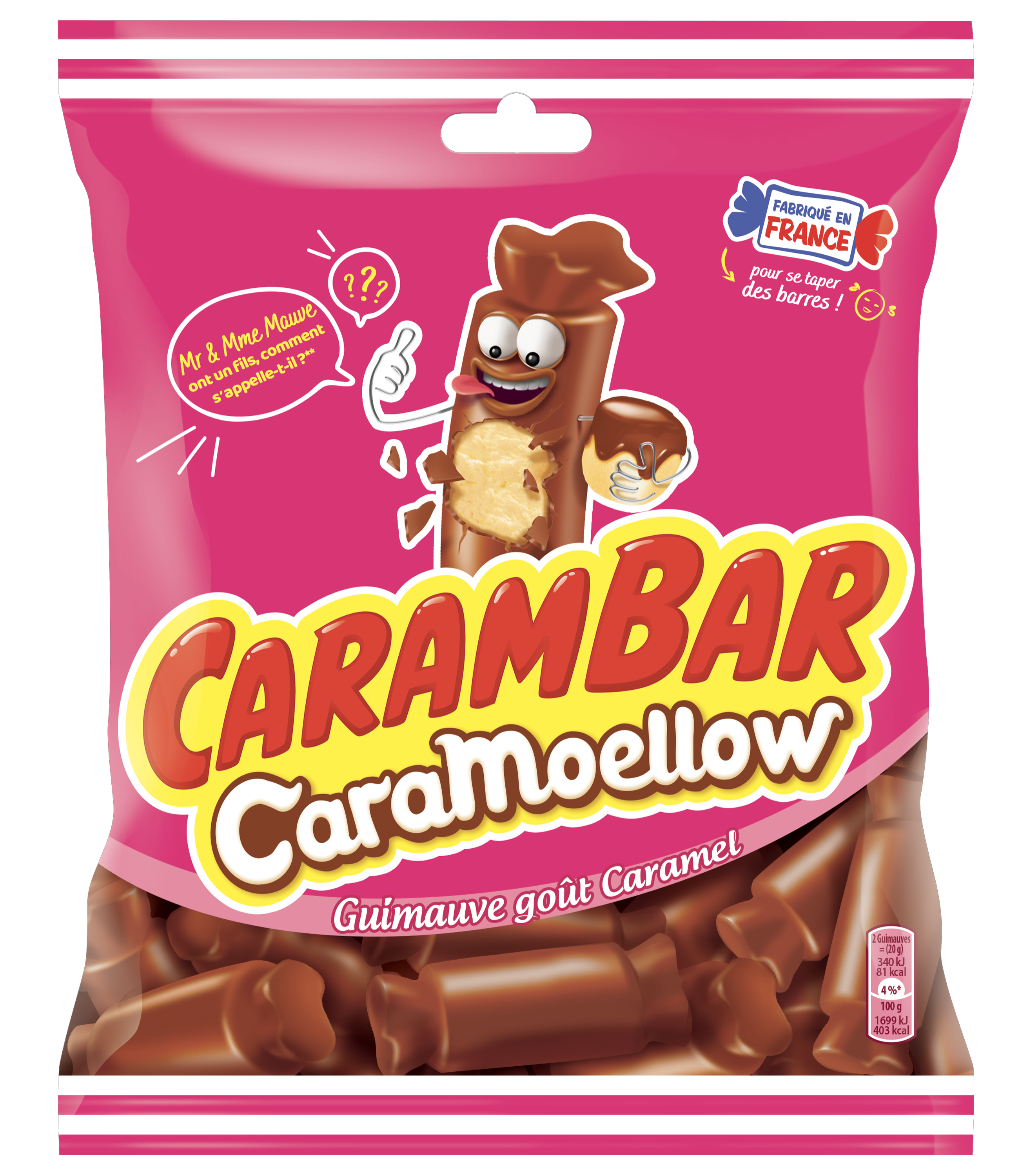 Caramoellow, la nouvelle guimauve gout caramel