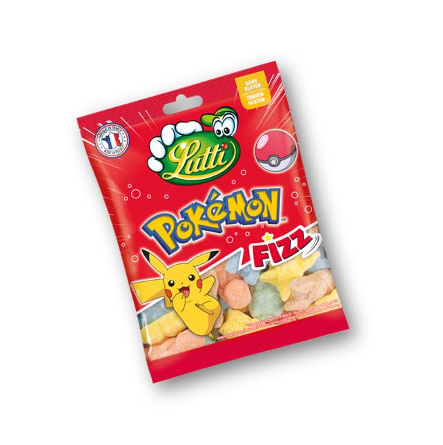 Pokémon Fizz- Bonbons Pokémons goût fruits et cola